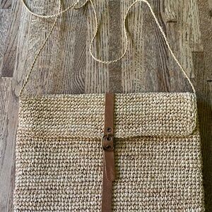 Bujubaja straw crossbody purse
